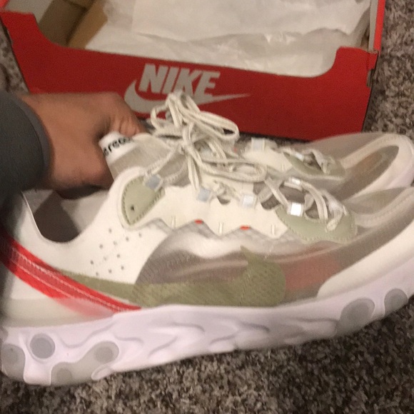 Nike react elements-light bone - Picture 4 of 5